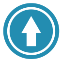 Go Upward Arrow image